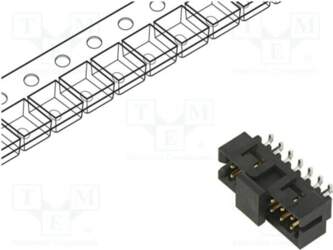 MOLEX Connector: PCB-cable/PCB; socket; male; PIN:
