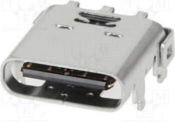 MOLEX Connector: USB C; socket; on