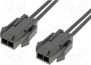 MOLEX Connector: wire-wire; plug; PIN: 2