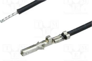 MOLEX Socket; PIN: 1; compression; Plating: