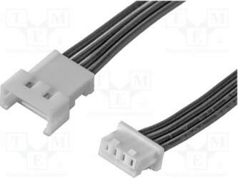 MOLEX Socket; PIN: 4; compression; for