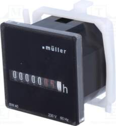 MULLER Counter: electromechanical; working time; mechanical