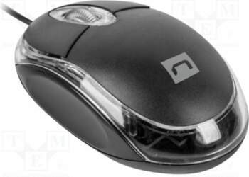 NATEC Mouse; VIREO 2; black; USB