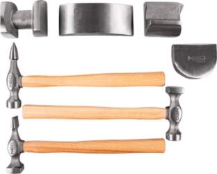 NEO TOOLS bodywork hammer set, 7