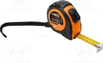 NEO TOOLS Measuring tape; L: 5m