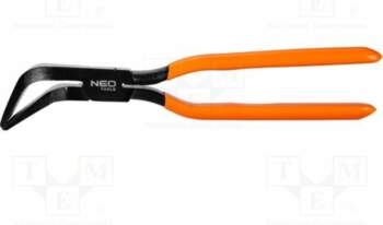 NEO TOOLS Pliers; curved,locking; for