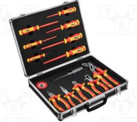 NEO TOOLS Tools set: pliers, insulation