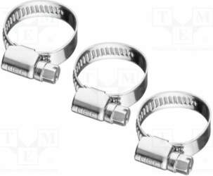 NEO TOOLS Worm gear clamp; W:
