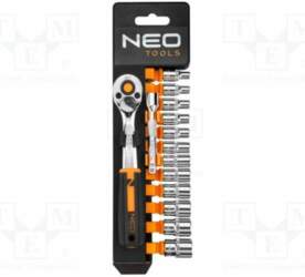 NEO TOOLS Wrench-set; 6-angles,socket spanner