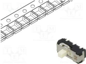 NIDEC COPAL ELECTRONICS Switch: slide; Pos: