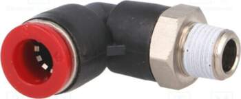NORGREN HERION Push-in fitting; angled; PBT