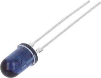 NTE ELECTRONICS IR transmitter; 5mm; blue-grey