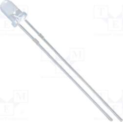 NTE ELECTRONICS LED; yellow; 3mm; 2500mcd