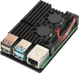 OEM Raspberry Pi 4B aluminum case
