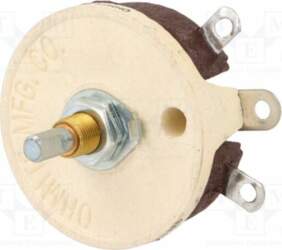 OHMITE Potentiometer: shaft; 5kΩ; single turn