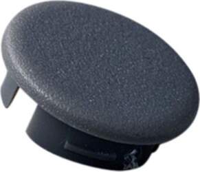 OKW Cap; ABS; grey; push-in; round