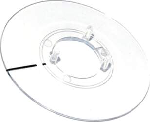 OKW Collar with pointer; polycarbonate; transparent