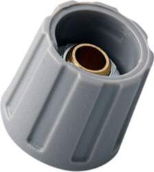 OKW Knob; without pointer; ABS; Øshaft: