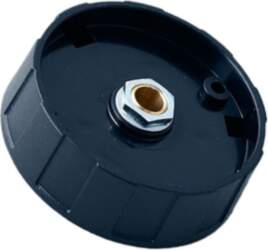 OKW Knob; without pointer; ABS; Øshaft: