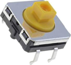 OMRON Electronic Components Microswitch TACT; SPST-NO
