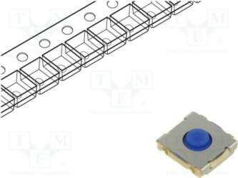 OMRON Electronic Components Microswitch TACT; SPST-NO