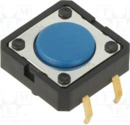 OMRON Electronic Components Microswitch TACT; SPST-NO