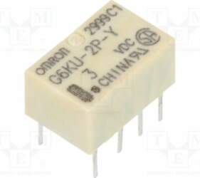 OMRON Electronic Components Relay: electromagnetic; Ucoil: