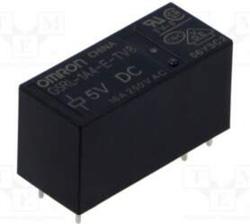 OMRON Electronic Components Relay: electromagnetic; Ucoil: