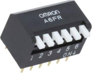 OMRON Electronic Components Switch: DIP-SWITCH; Poles