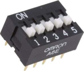 OMRON Electronic Components Switch: DIP-SWITCH; Poles