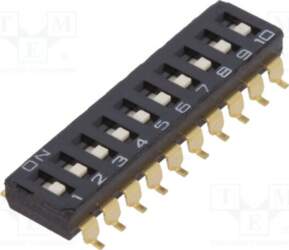 OMRON Electronic Components Switch: DIP-SWITCH; Poles