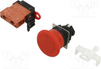 OMRON Switch: emergency stop; 22mm; Stabl