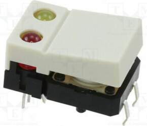 OMRON Switch: keypad; grey; LED; red/yellow