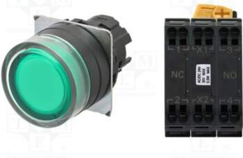 OMRON Switch: push-button; 22mm; Stabl.pos: