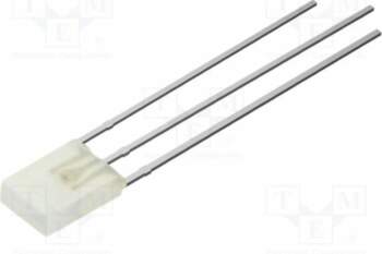 OPTOSUPPLY LED; red,blue; rectangular; 2x5x7mm