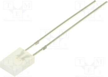 OPTOSUPPLY LED; red,yellow; rectangular; 2x5x7mm