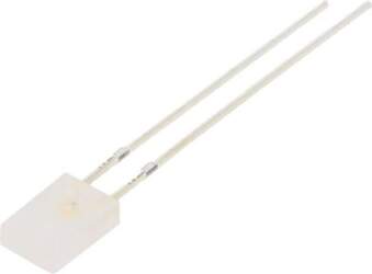 OPTOSUPPLY LED; white warm; rectangular; 2x5x7mm
