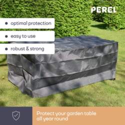 Outdoor cover for rectangular garden set