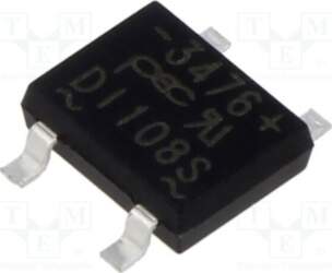 PanJit Semiconductor Bridge rectifier: single-phase; Urmax: