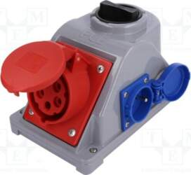 PCE Connector: AC supply 3-phase; socket