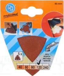 PG PROFESSIONAL ABRASIVE SHEETS; Granularity: 120