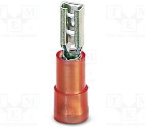 PHOENIX CONTACT Tip: flat; red; Type: