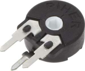 PIHER Potentiometer: mounting; 100Ω; single turn