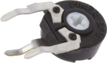 PIHER Potentiometer: mounting; 250kΩ; single turn