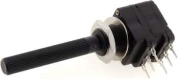 PIHER Potentiometer: shaft; 10kΩ; single turn