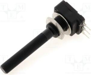 PIHER Potentiometer: shaft; 2.5MΩ; single