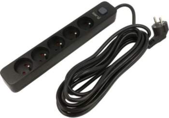 Plug socket strip: protective; Sockets: 5