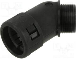 PMA 45° angled connector; Thread: PG