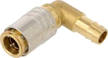 PNEUMAT Quick connection coupling; angled 90°
