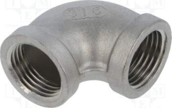 PNEUMAT Threaded fitting; angled 90°; max